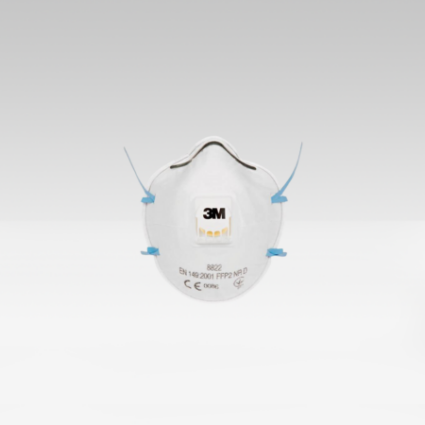 3M™ 8822 FFP2, маска с клапан