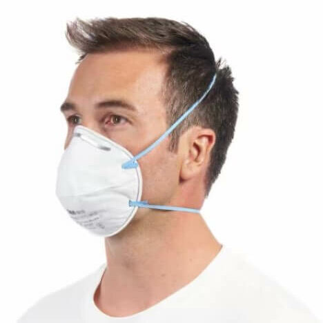 3M 8810 FFP2 Unvalved Respirator – Cup-Shaped Mask