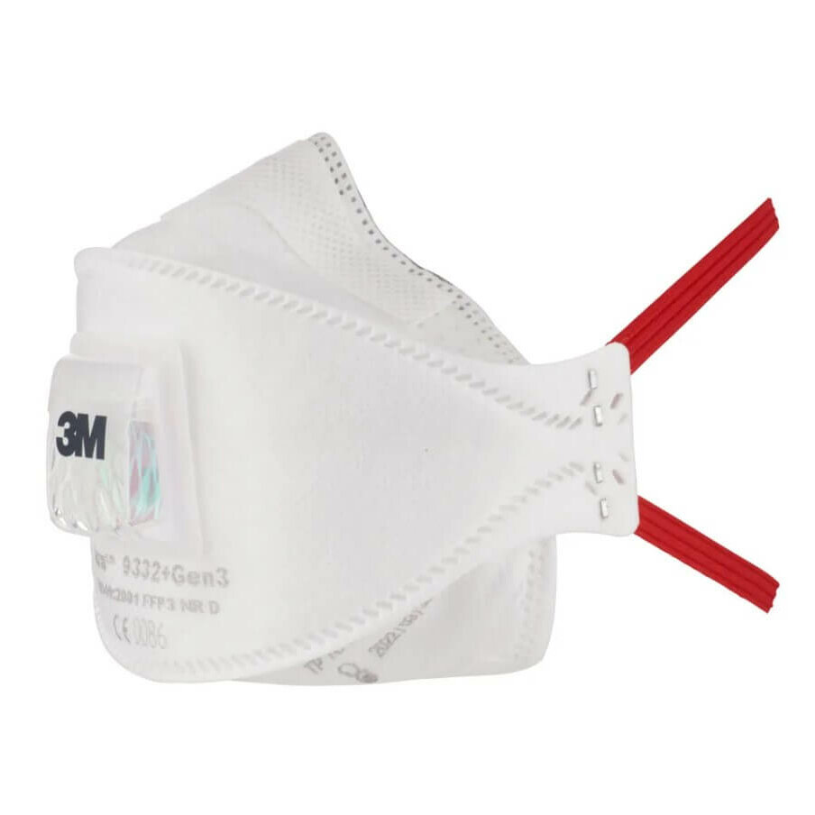 3M Aura 9322+ FFP2 Valved Mask – Respirator for Dust and Aerosols
