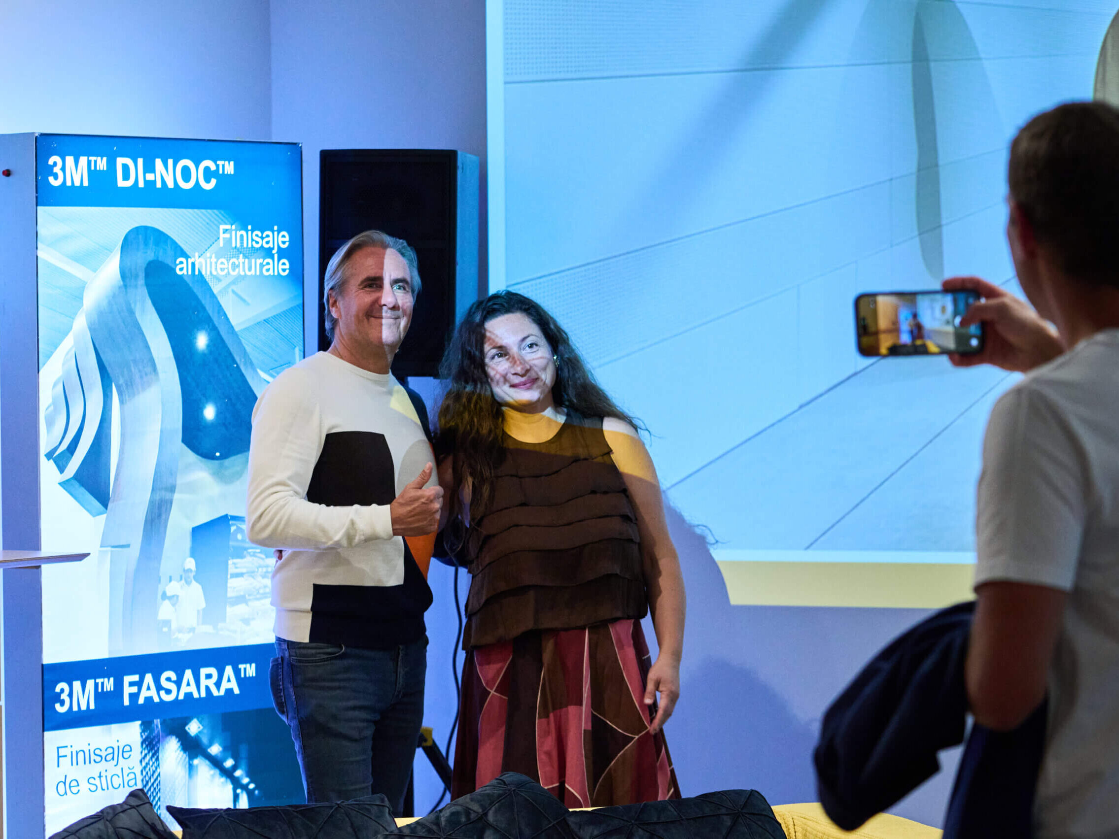 Footage from the Redesign event organized by Partners and AIDB