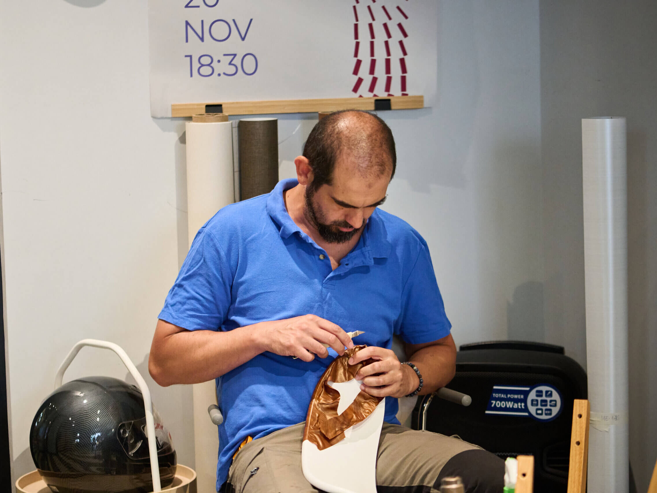 Footage from the Redesign event organized by Partners and AIDB