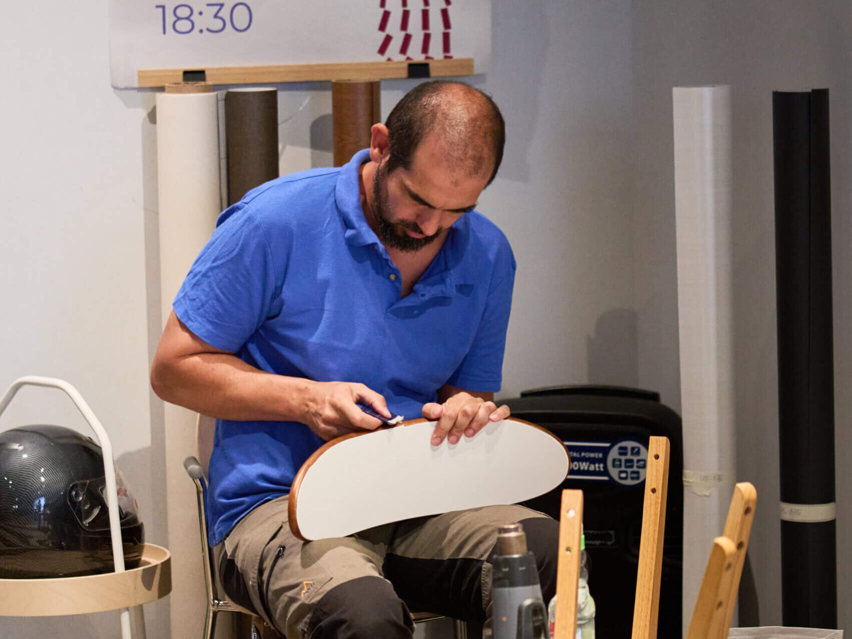 Footage from the Redesign event organized by Partners and AIDB