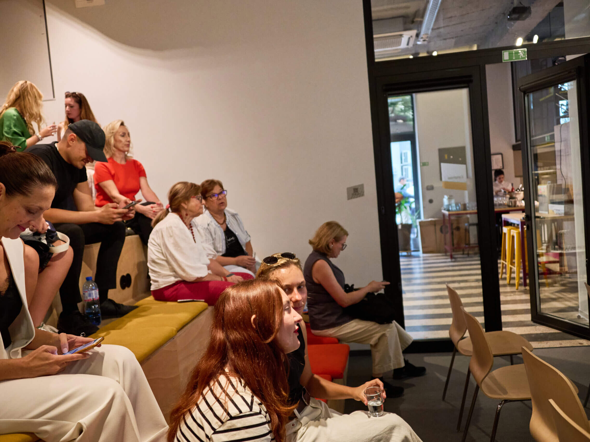 Footage from the Redesign event organized by Partners and AIDB