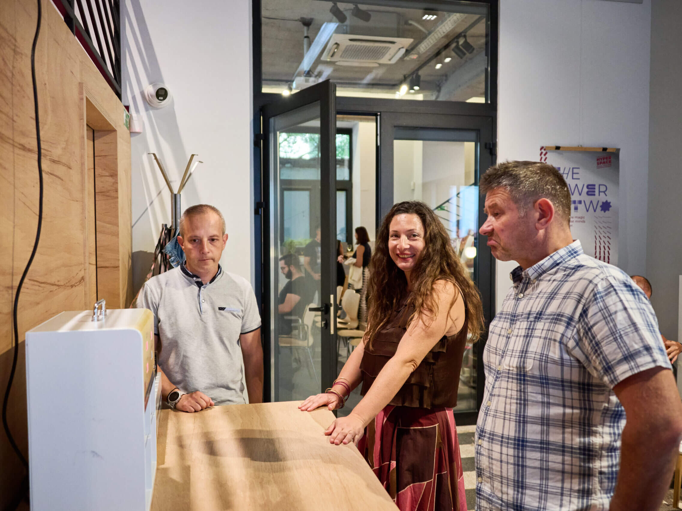 Footage from the Redesign event organized by Partners and AIDB