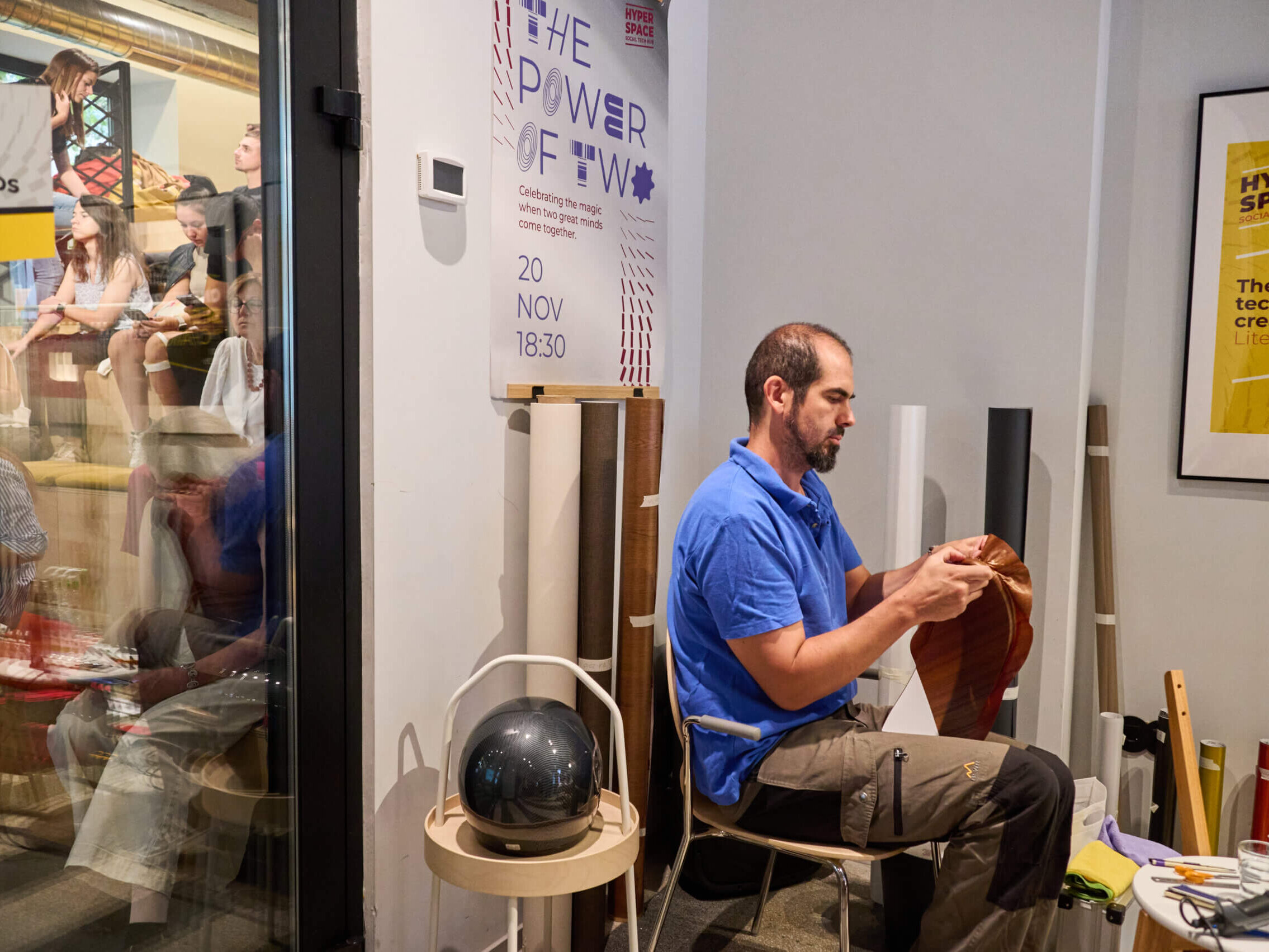 Footage from the Redesign event organized by Partners and AIDB