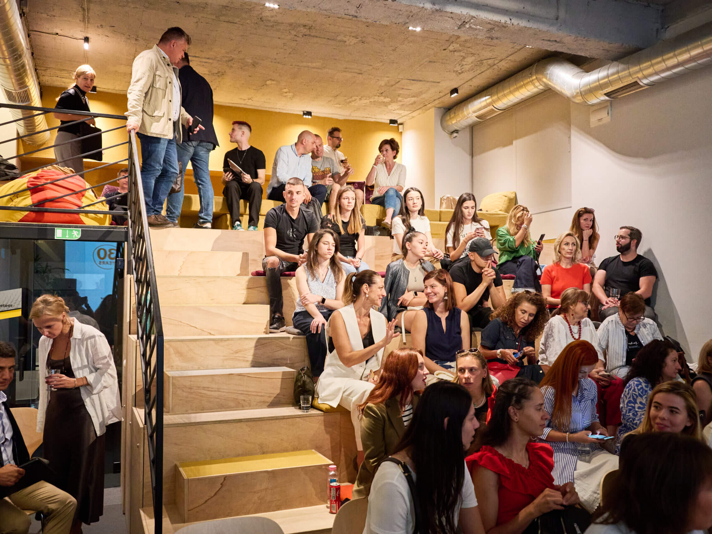 Footage from the Redesign event organized by Partners and AIDB