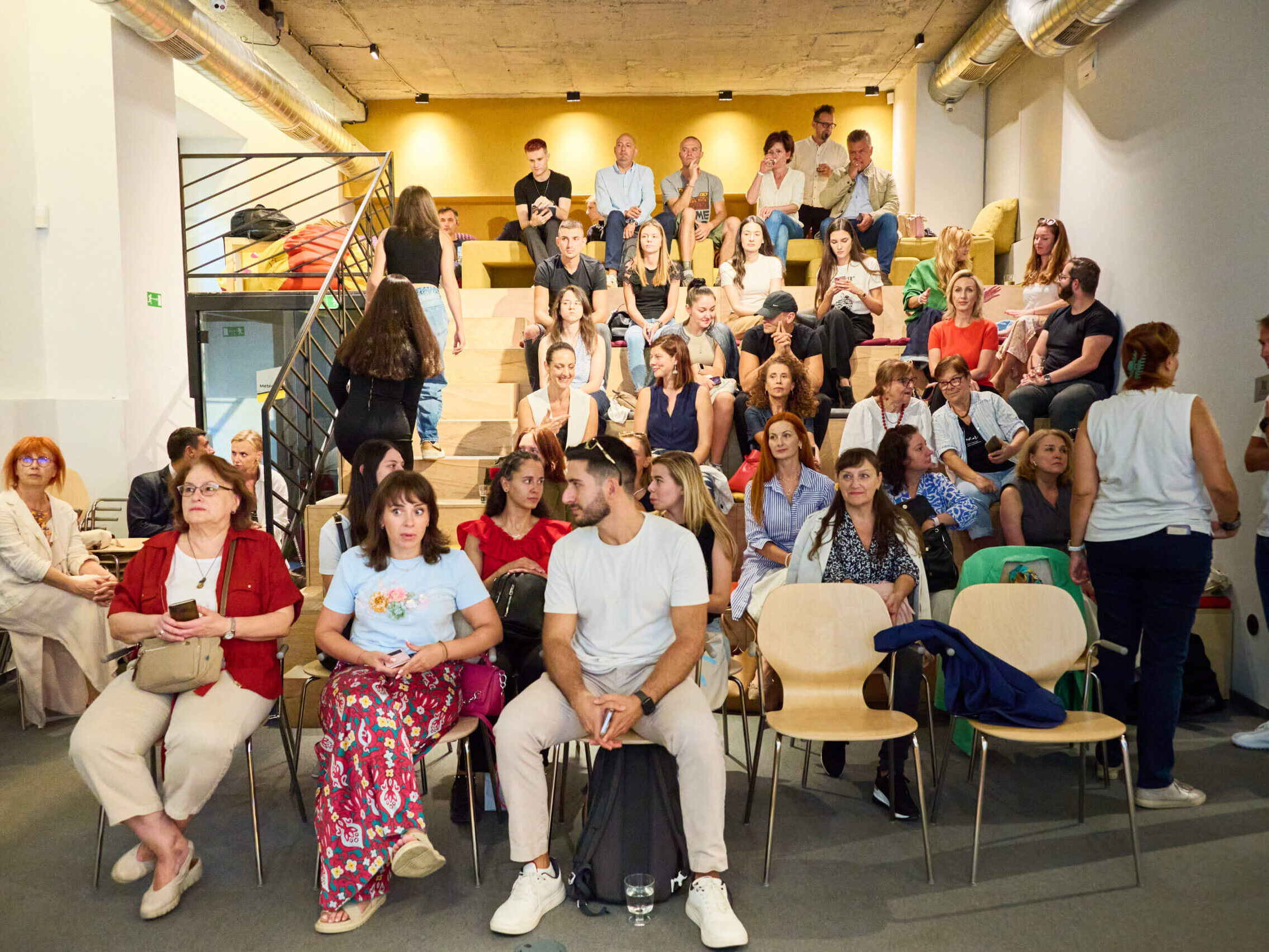 Footage from the Redesign event organized by Partners and AIDB