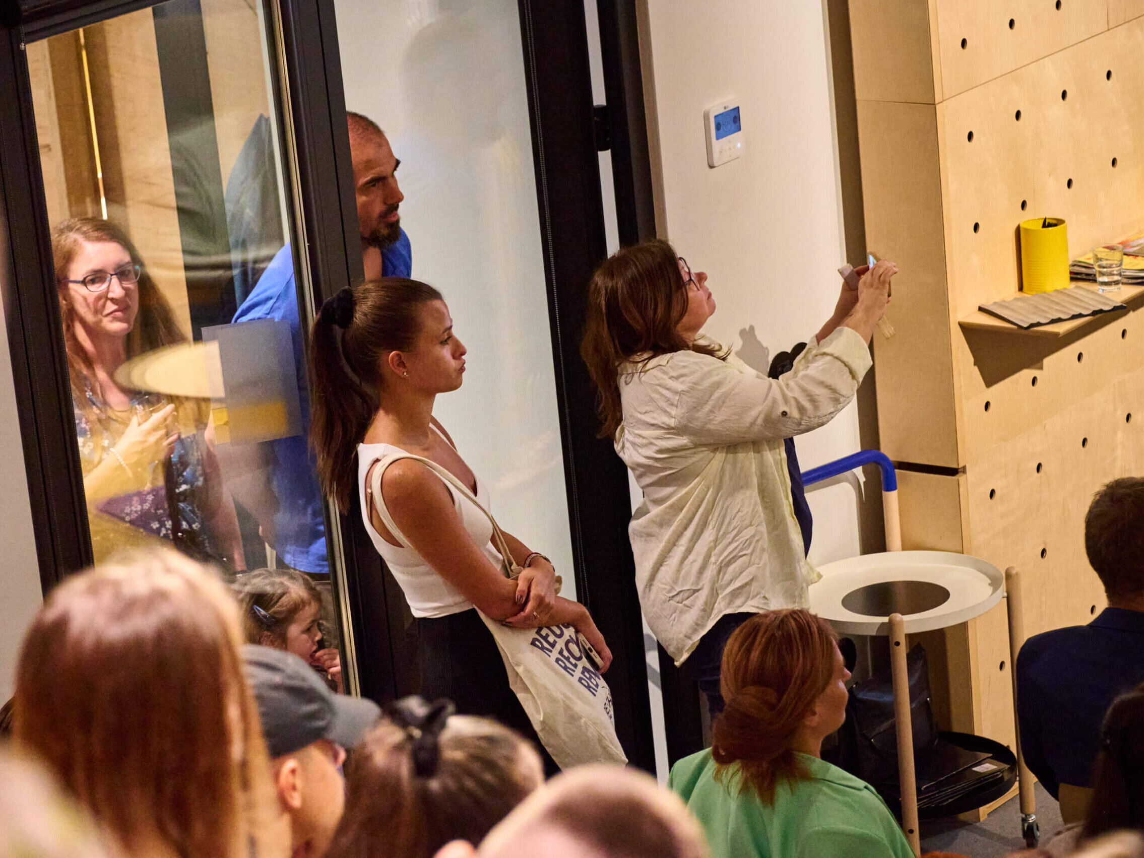 Footage from the Redesign event organized by Partners and AIDB