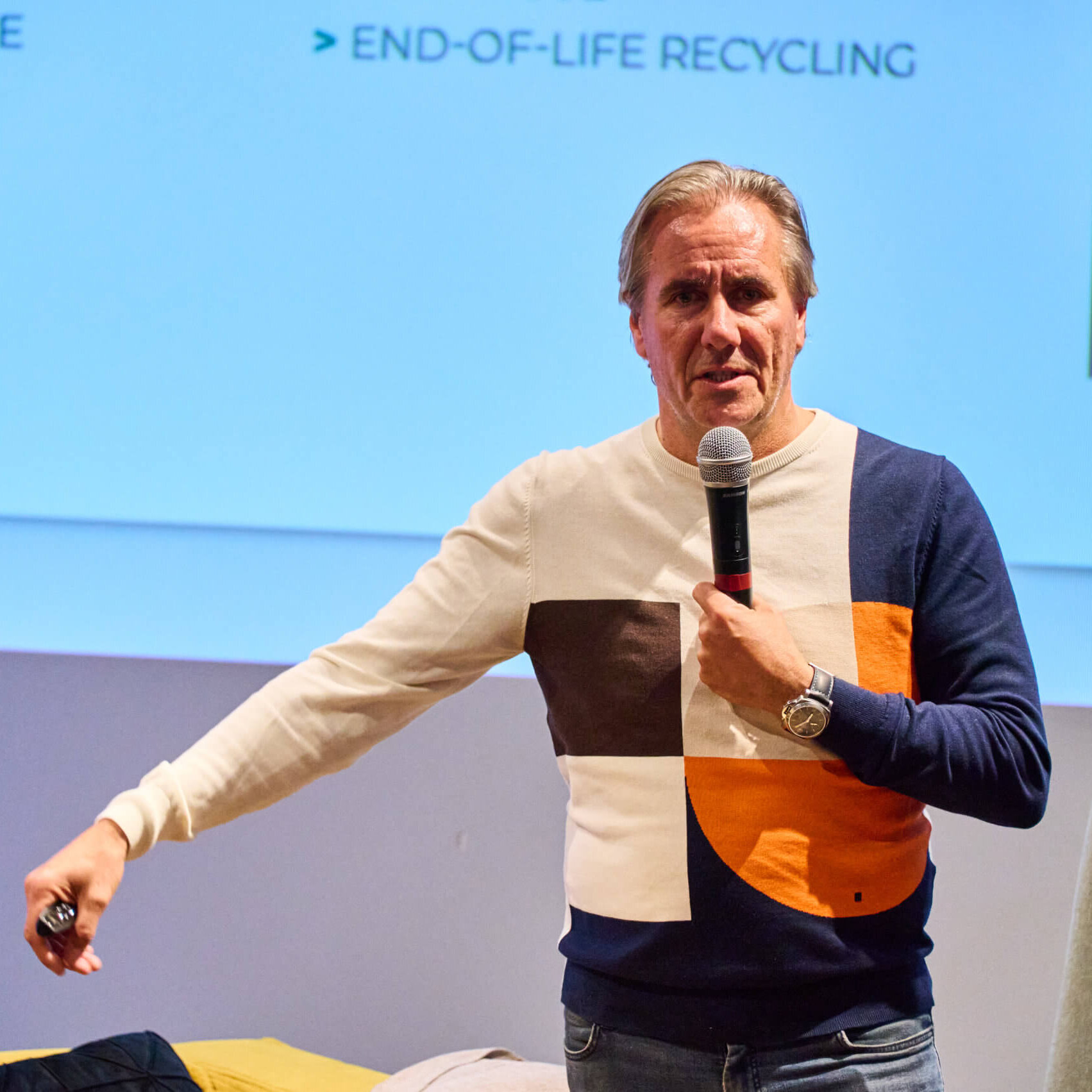 Footage from the Redesign event organized by Partners and AIDB