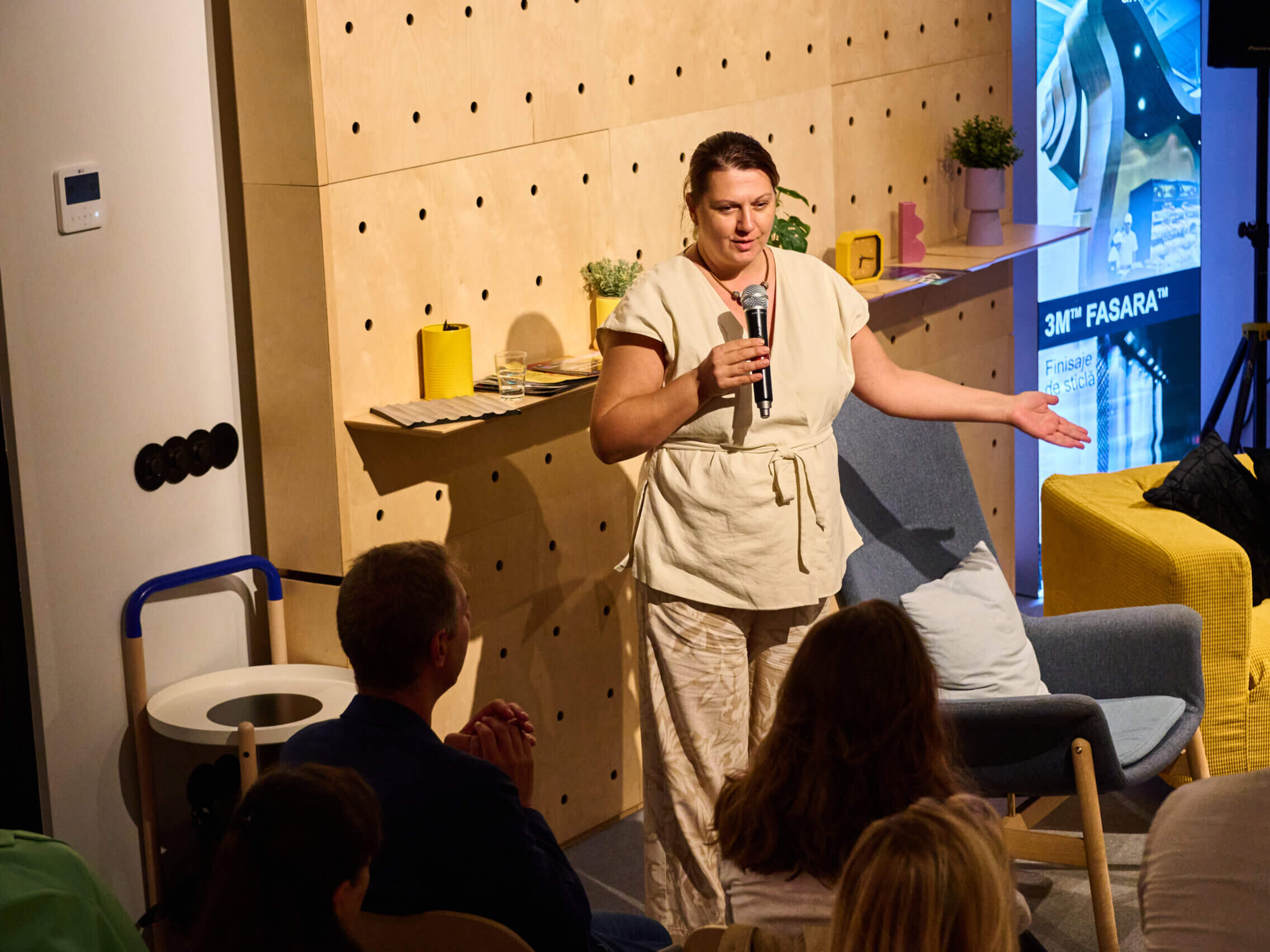 Footage from the Redesign event organized by Partners and AIDB