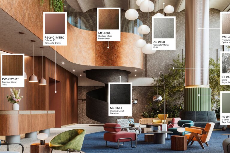 Redizain s 3M Di-noc folio We invite you to “Redesign” – an event dedicated to interior design