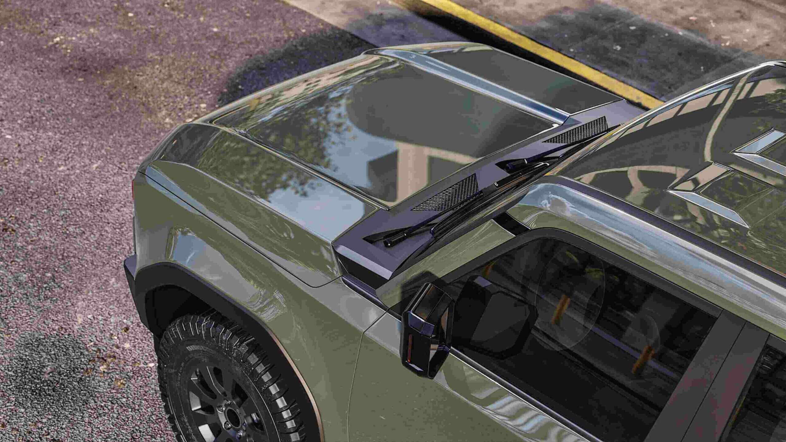3M 2080 Wrap Film Series HG26 - Military Green