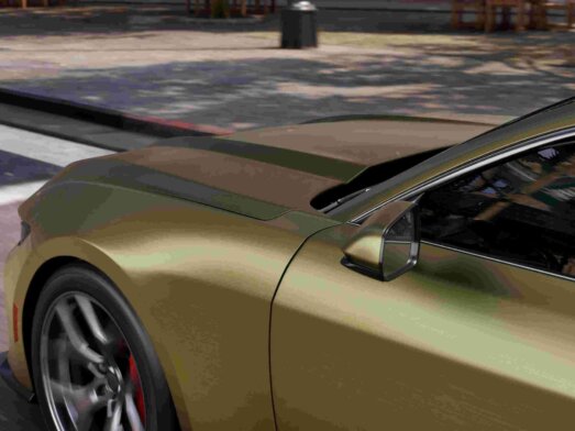 3M 2080 Wrap Film Series SP264, Satin Flip Golden Aurora