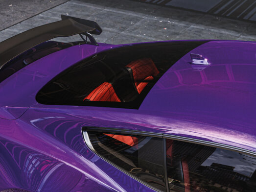 3M 2080 Wrap Film Series HGP258 цвят Plum Explosion