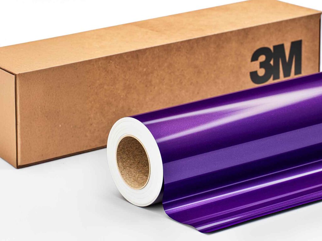 3M 2080 Wrap Film Series HGP258 цвят Plum Explosion