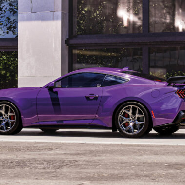 3M 2080 Wrap Film Series HGP258 Plum Explosion