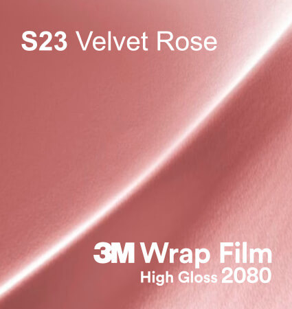 3M 2080 Wrap Film Series S23 Velvet Rose