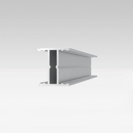 TMT двустранен алуминиев профил